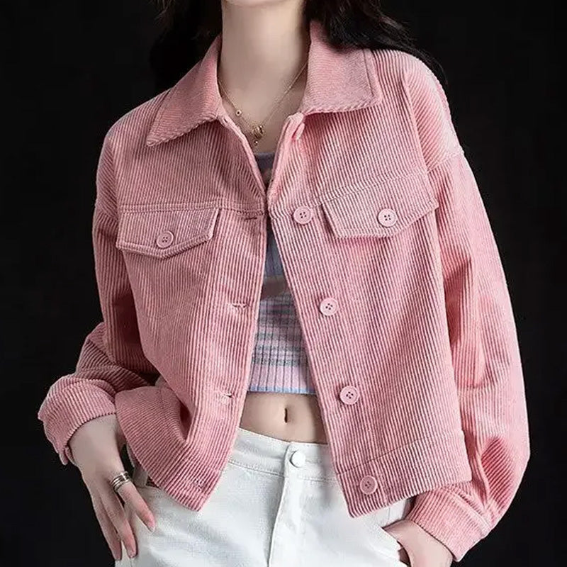 Anna | Giacca di velluto a coste