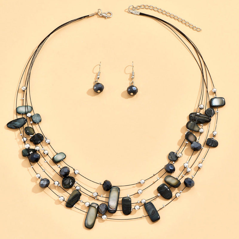 Set di gemme a strati a cascata