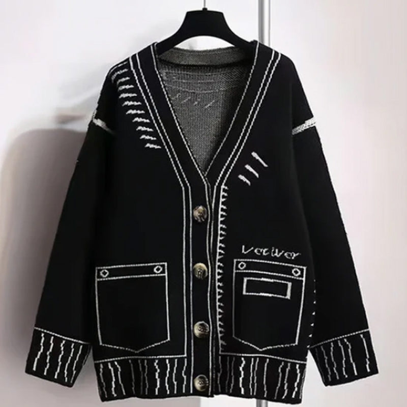 Livia Cardigan Grafico