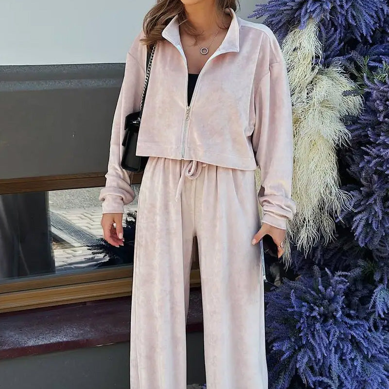 Completo in velluto Ricci