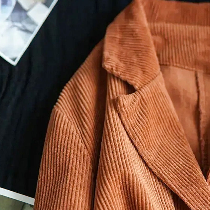 Blazer in velluto a coste Gallo