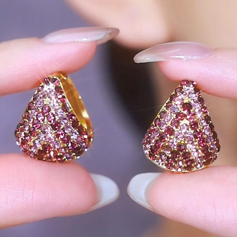 Orecchini con cristalli Mila