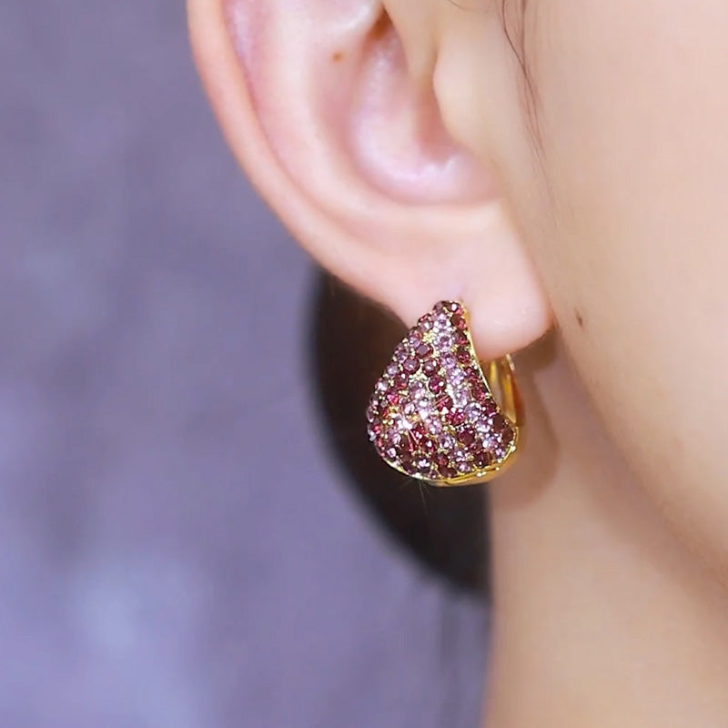 Orecchini con cristalli Mila