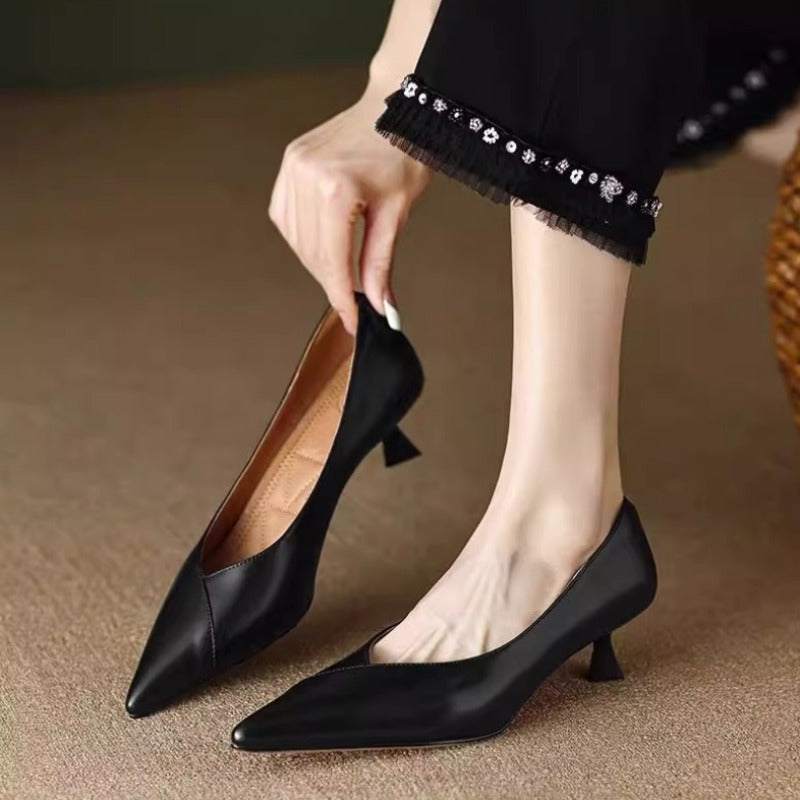 Allegra Point Heel