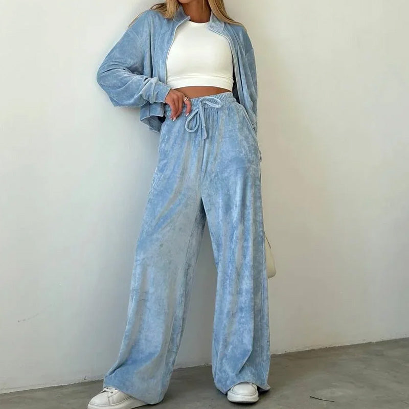 Completo in velluto Ricci