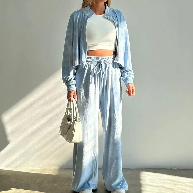 Completo in velluto Ricci