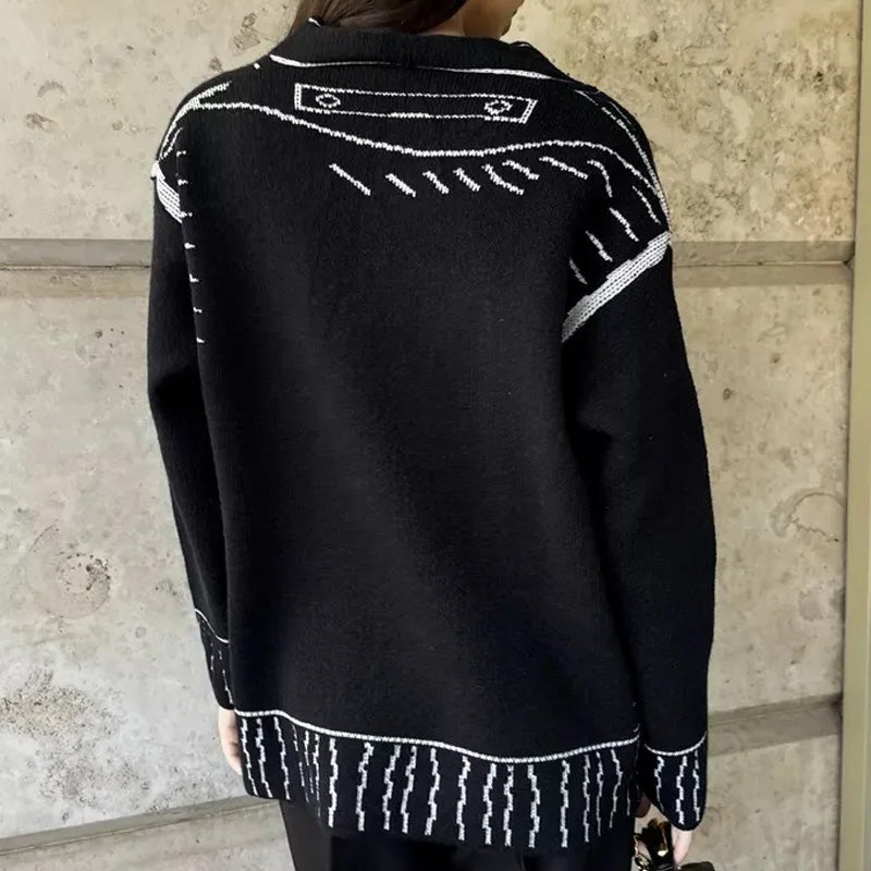 Livia Cardigan Grafico