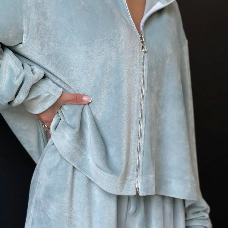 Completo in velluto Ricci