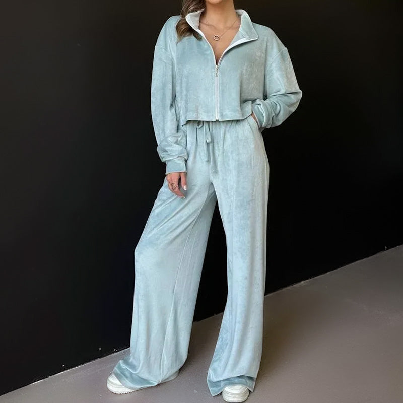 Completo in velluto Ricci