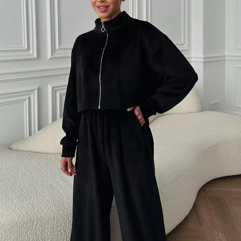 Completo in velluto Ricci