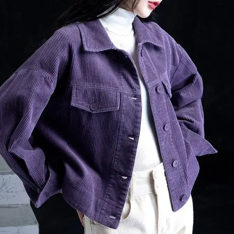 Anna | Giacca di velluto a coste