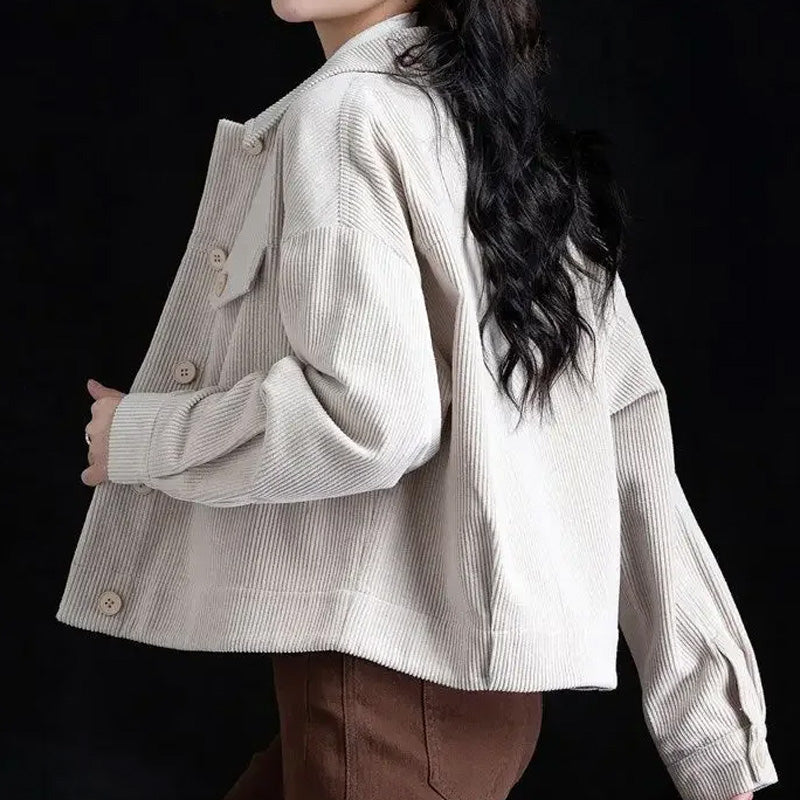 Anna | Giacca di velluto a coste