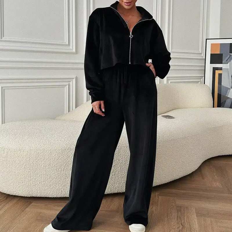 Completo in velluto Ricci