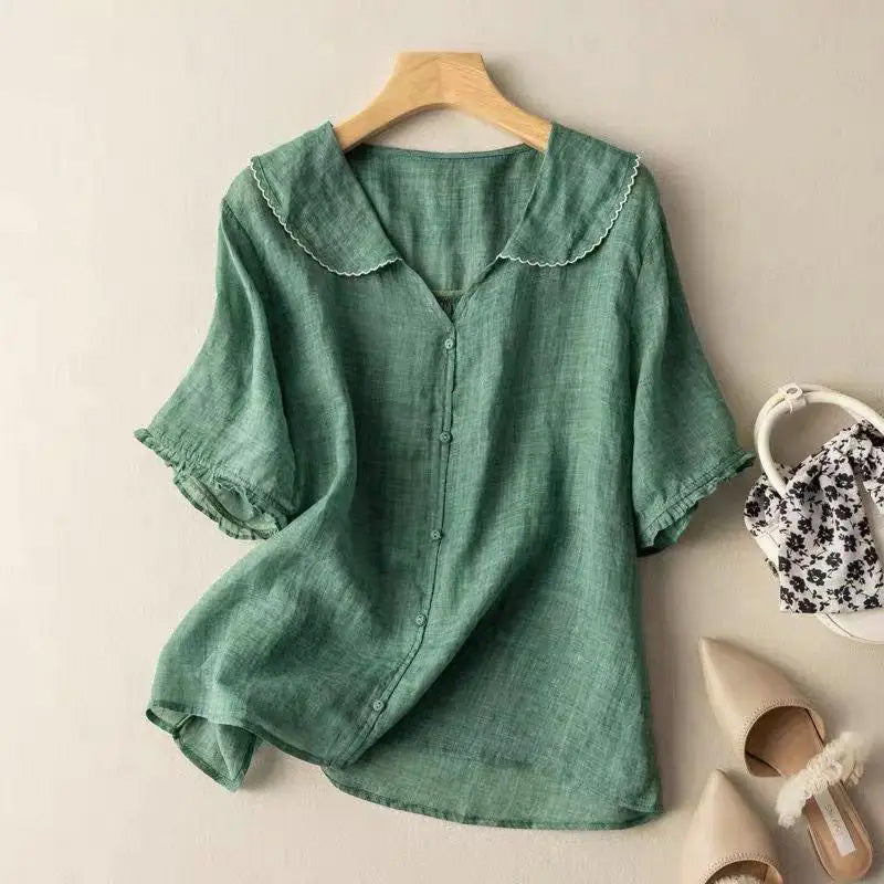 Camicetta di lino Amelia