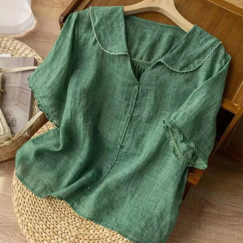 Camicetta di lino Amelia