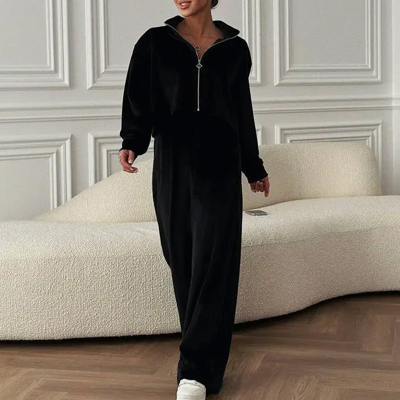 Completo in velluto Ricci