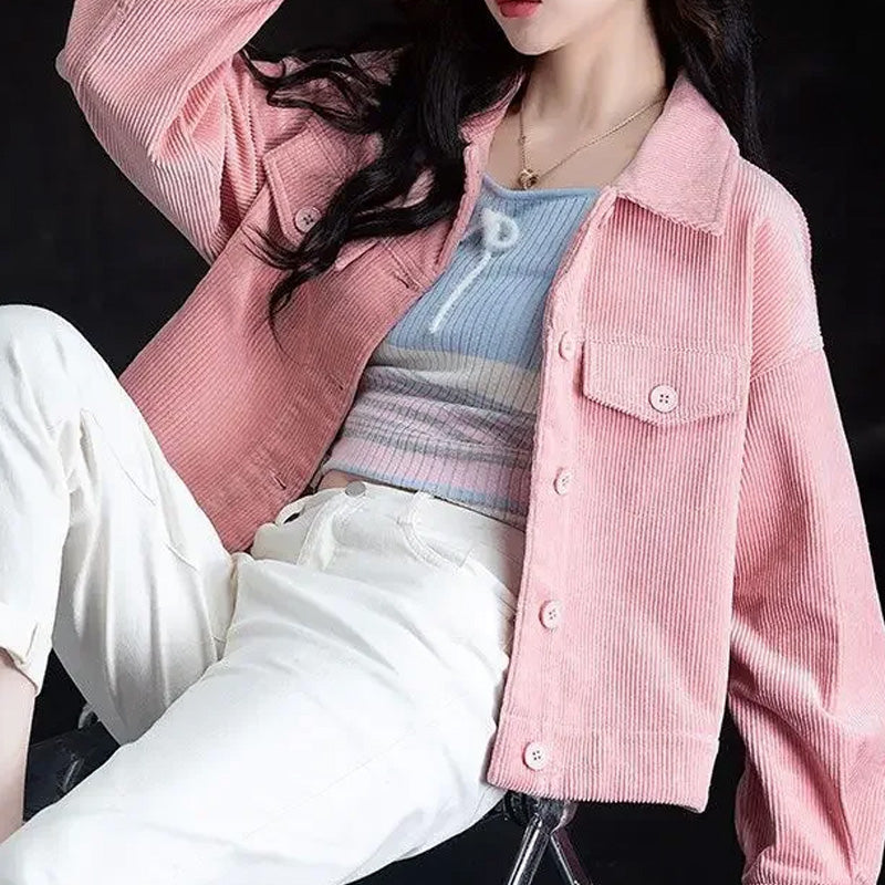 Anna | Giacca di velluto a coste