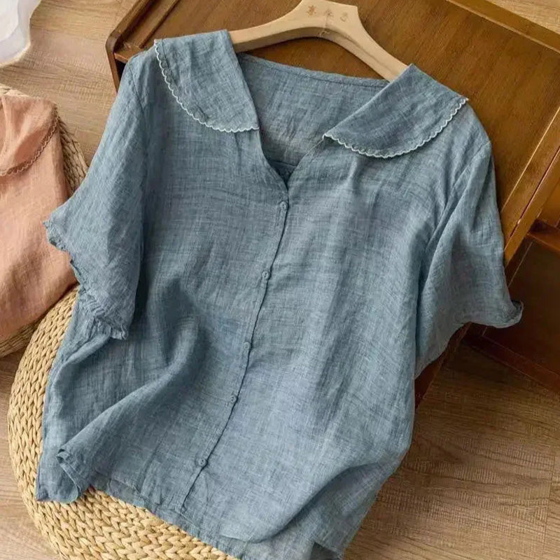 Camicetta di lino Amelia