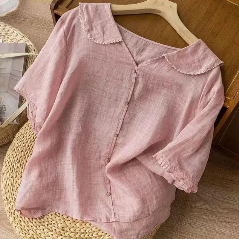 Camicetta di lino Amelia