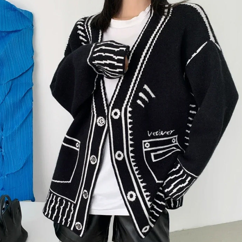 Livia Cardigan Grafico