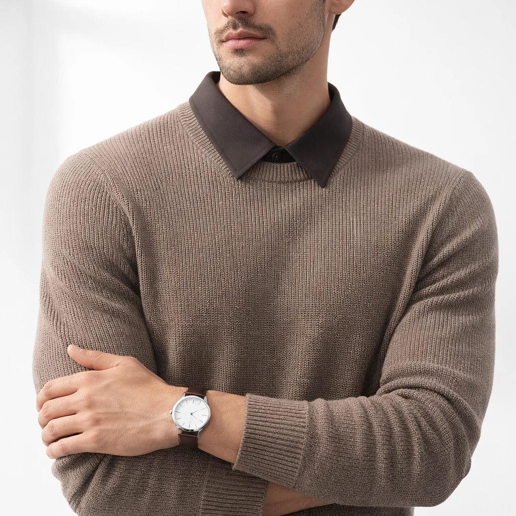 Hugo | Maglione con colletto classico