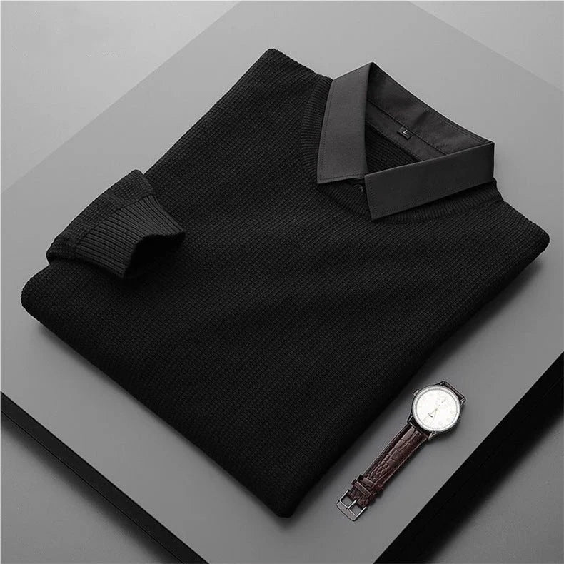 Hugo | Maglione con colletto classico