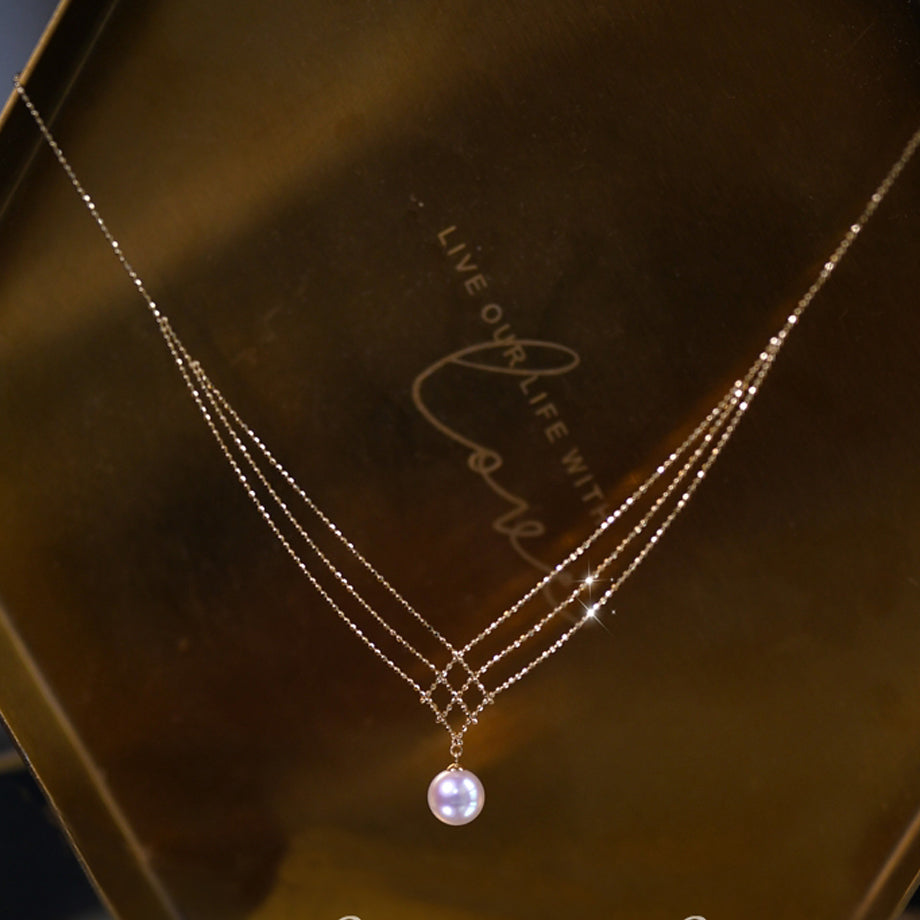 Anna | Set di Perle Oro