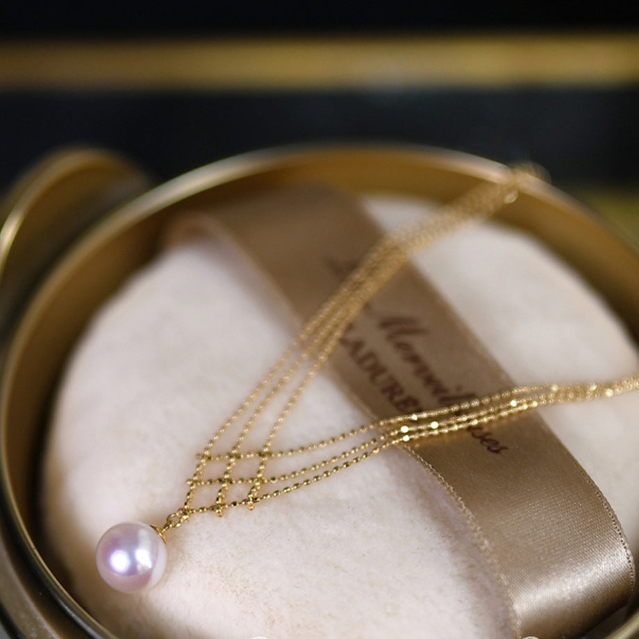 Anna | Set di Perle Oro