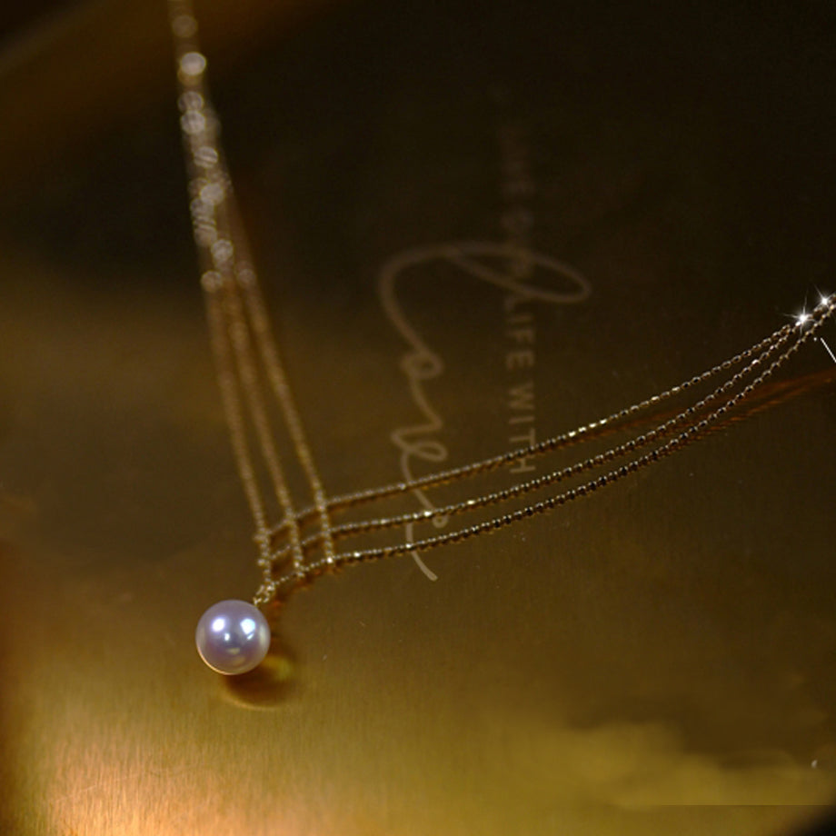 Anna | Set di Perle Oro