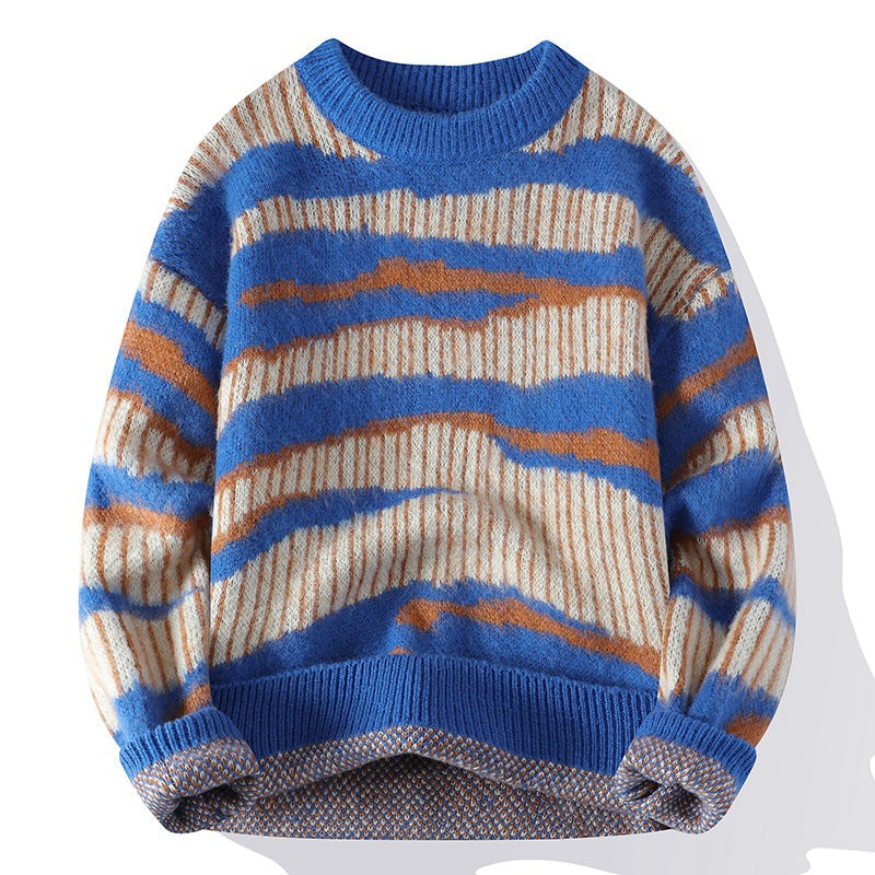 Maglione lavorato a maglia universitario