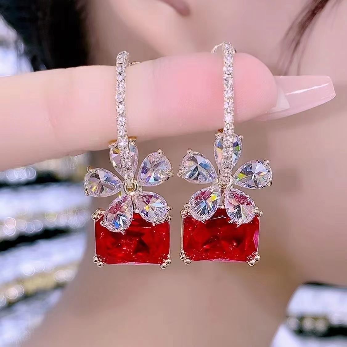 Monaco Orecchini Crystal