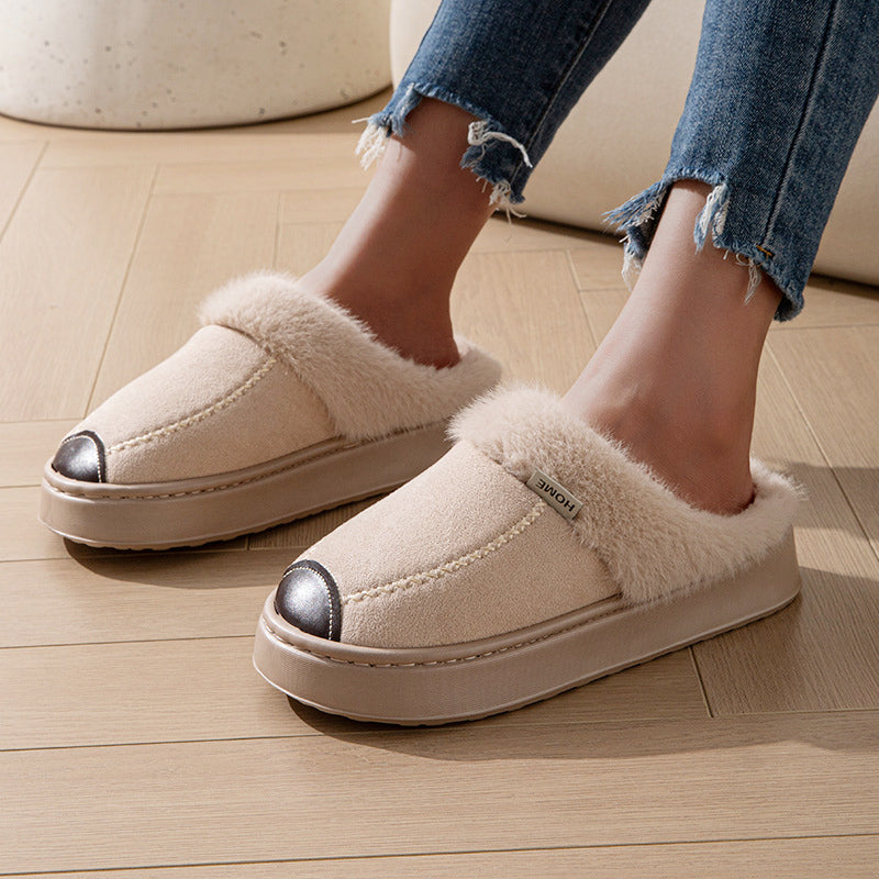 Pantofole Evelyn foderate in pelliccia