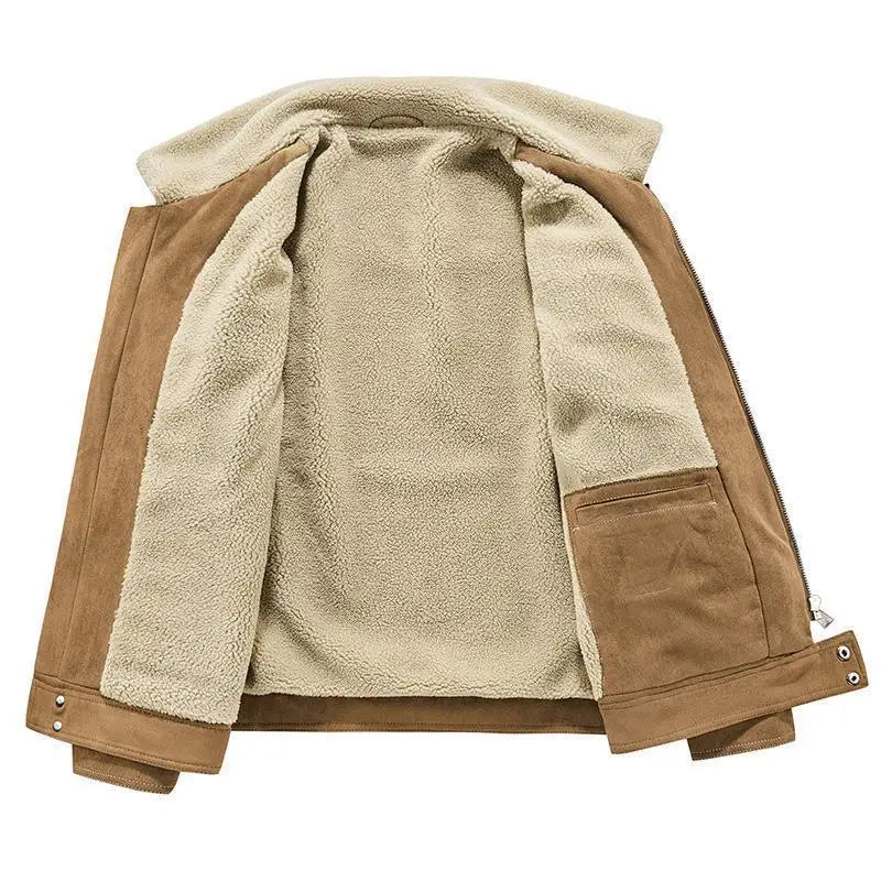 Giacca foderata in pile Heritage