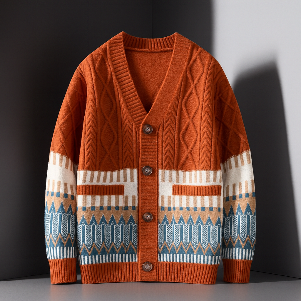 Cardigan in maglia Redwood