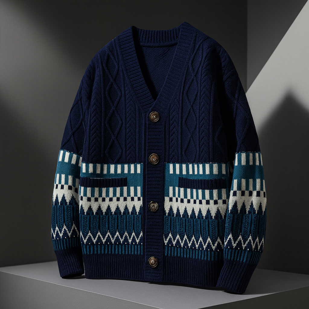 Cardigan in maglia Redwood