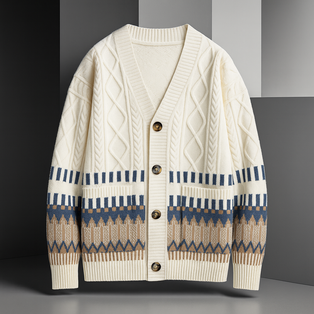 Cardigan in maglia Redwood